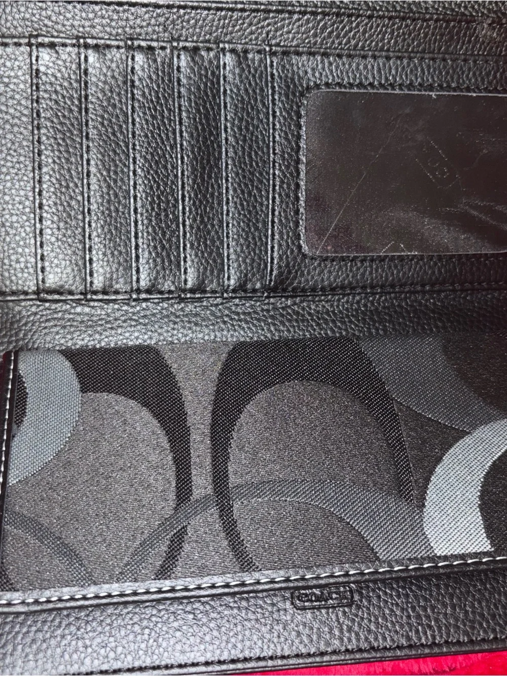 Coach compact wallet